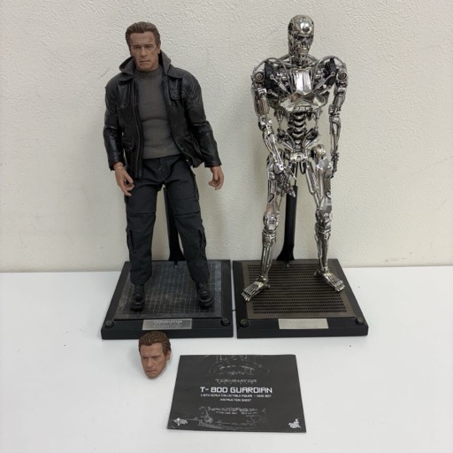ホットトイズ GUARDIAN MMS307 ムービーマスターピース T-800 他 ターミネーター 新起動 1/6 フィギュア まとめて