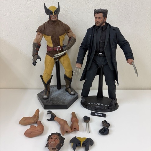 ホットトイズ ウルヴァリン SAMURAI ヒュー・ジャックマン 他 1/6 フィギュア 2点まとめて